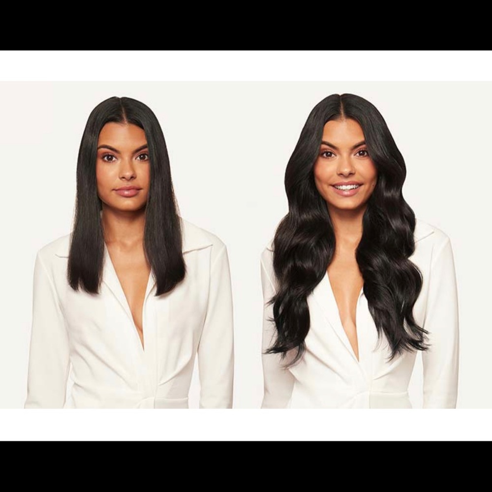 Luxy Hair Extensions Off Black 120g
